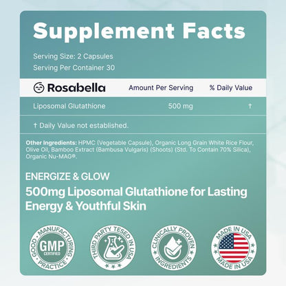 Liposomal Glutathione supplement