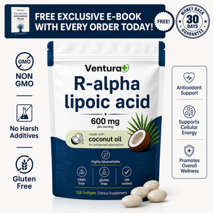 R-alpha Lipoic Acid- 600mg Softgels
