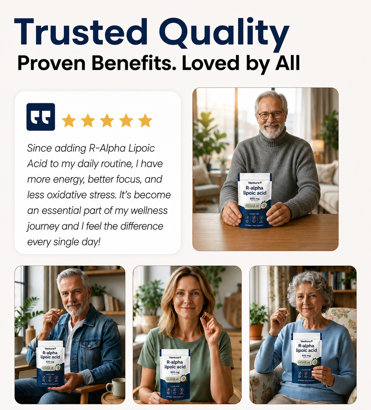 R-alpha Lipoic Acid- 600mg Softgels